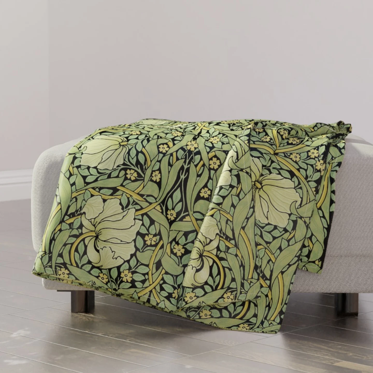William Morris Throw Blanket