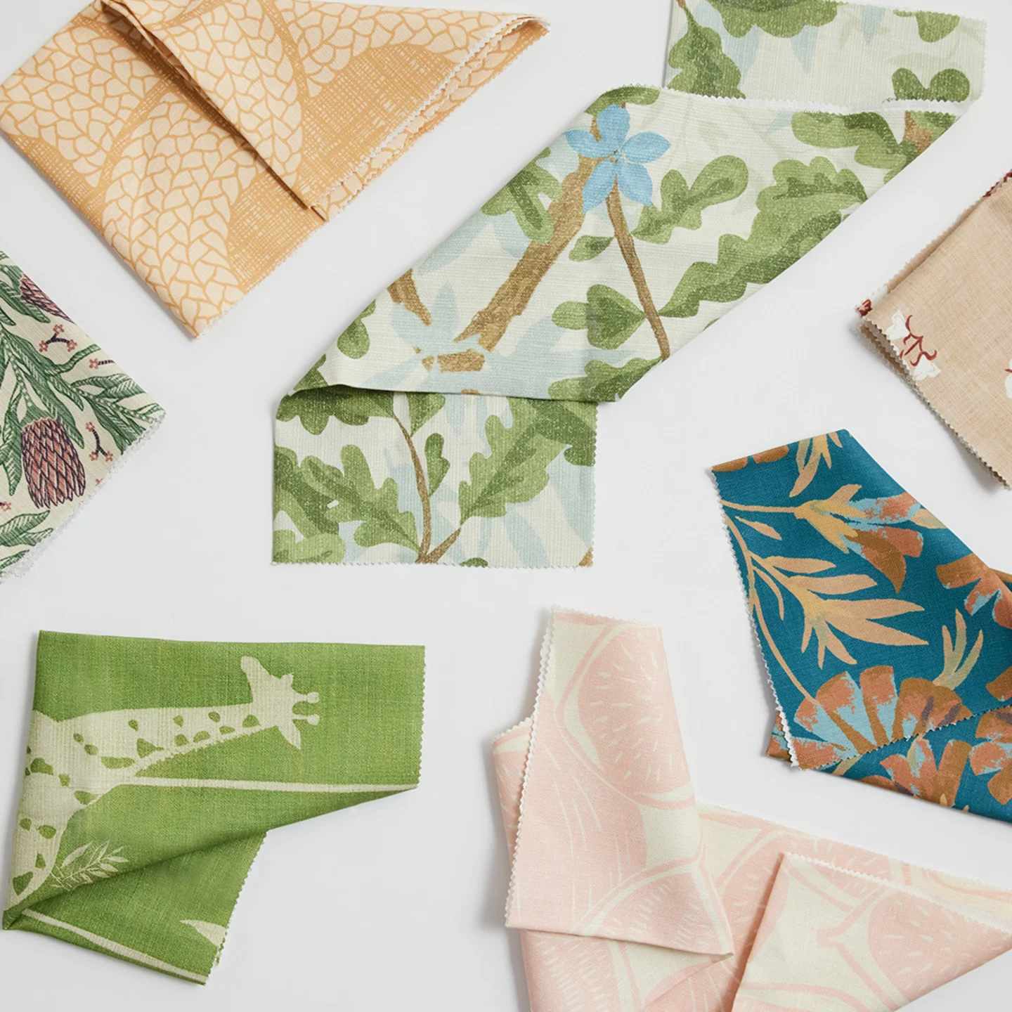 Fabric fat quarters.